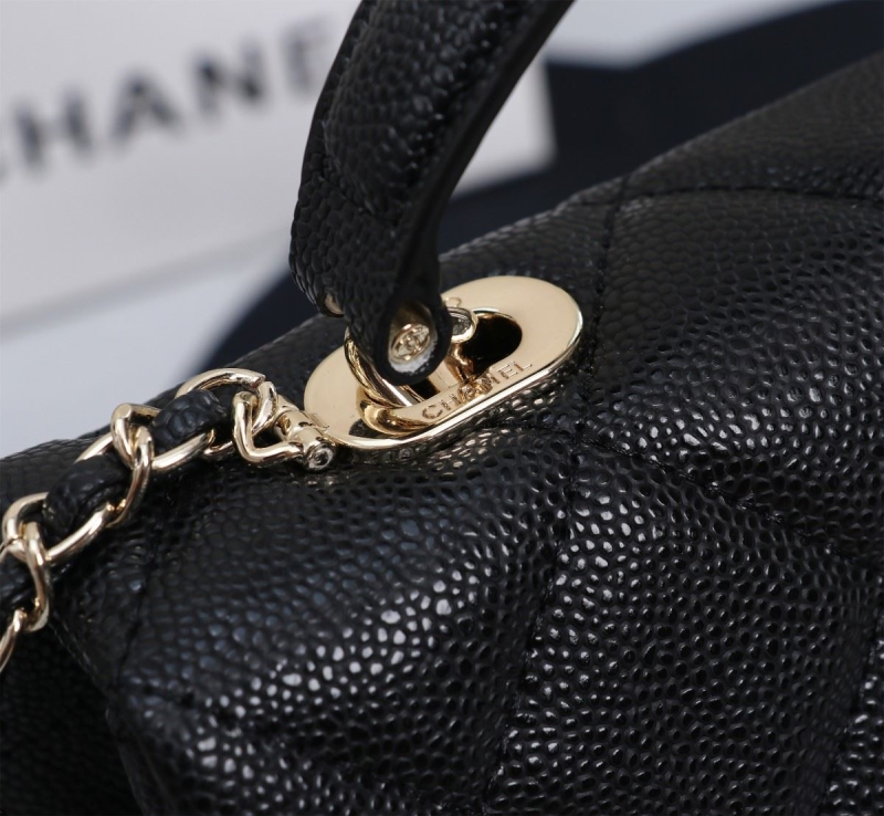 Ch**el top handle bags